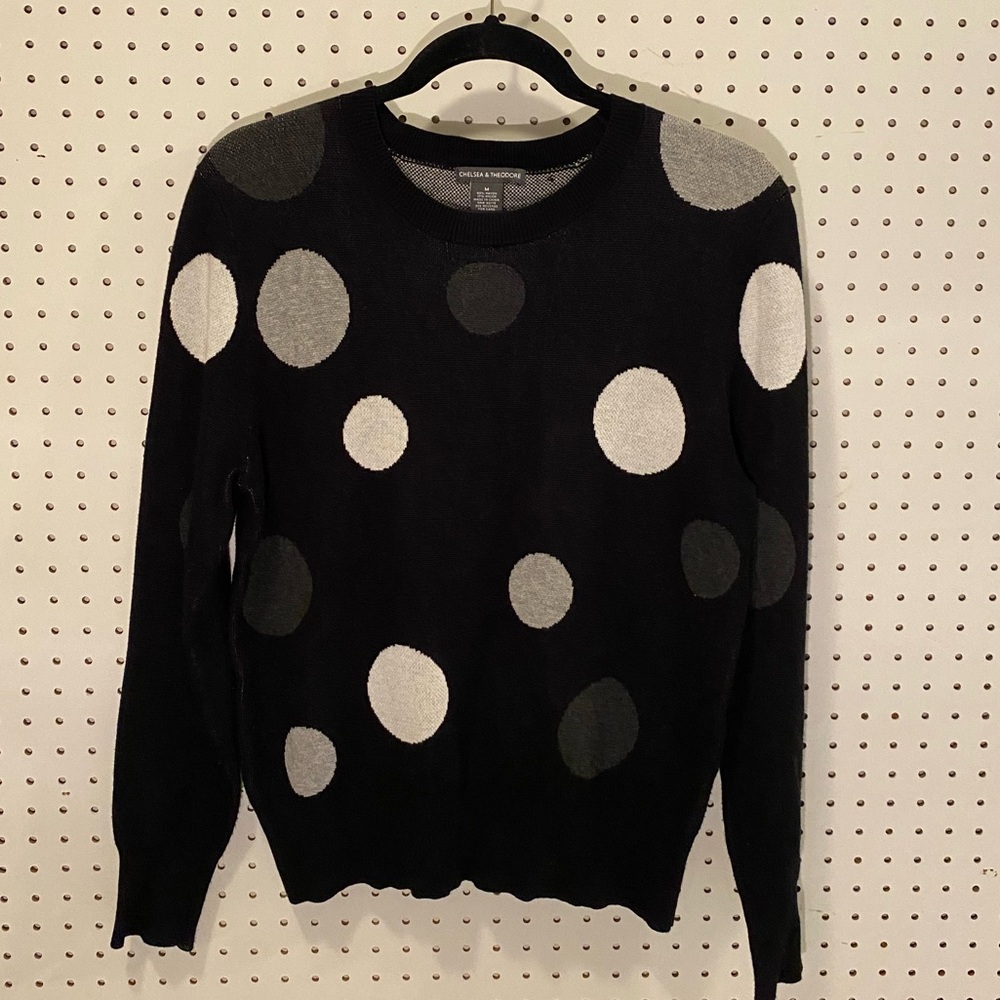 Chelsea and Theodore black sweater!